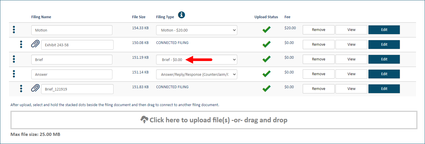 Upload pane - connection removed