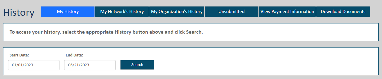 History page