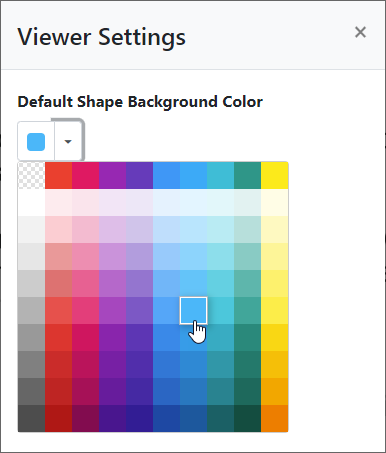 Color Selection table Color Selection table